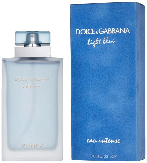 dolce gabbana light blue eau intense cologne in macy's|dolce and gabbana light blue intense women.